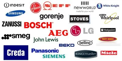 all makes and models of domestic appliance repaired in the Stowmarket area
